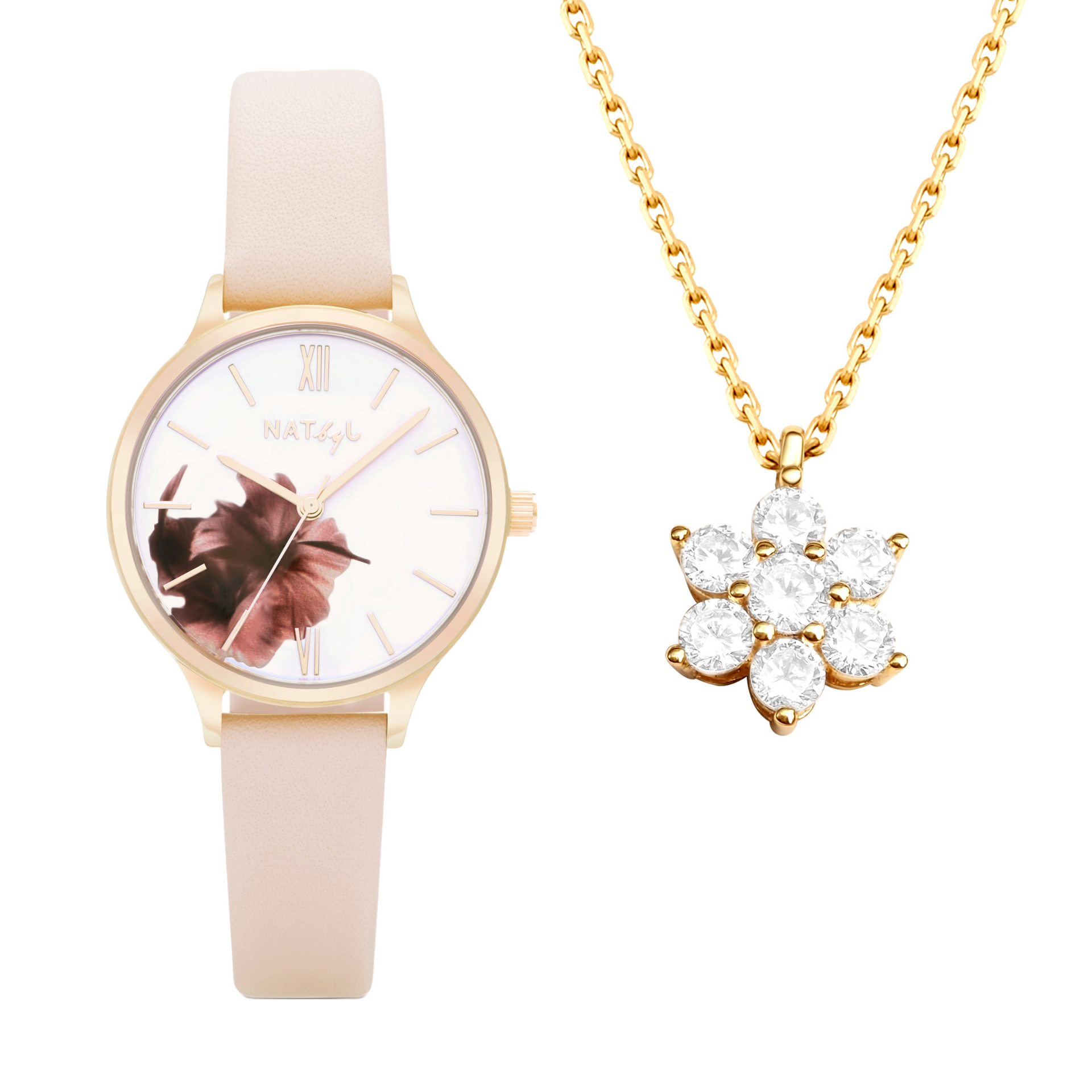 Watch and necklace gift set hotsell